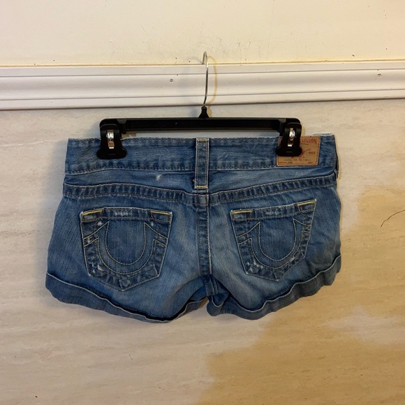 True Religion Jess Denim Shorts - Picture 4 of 16